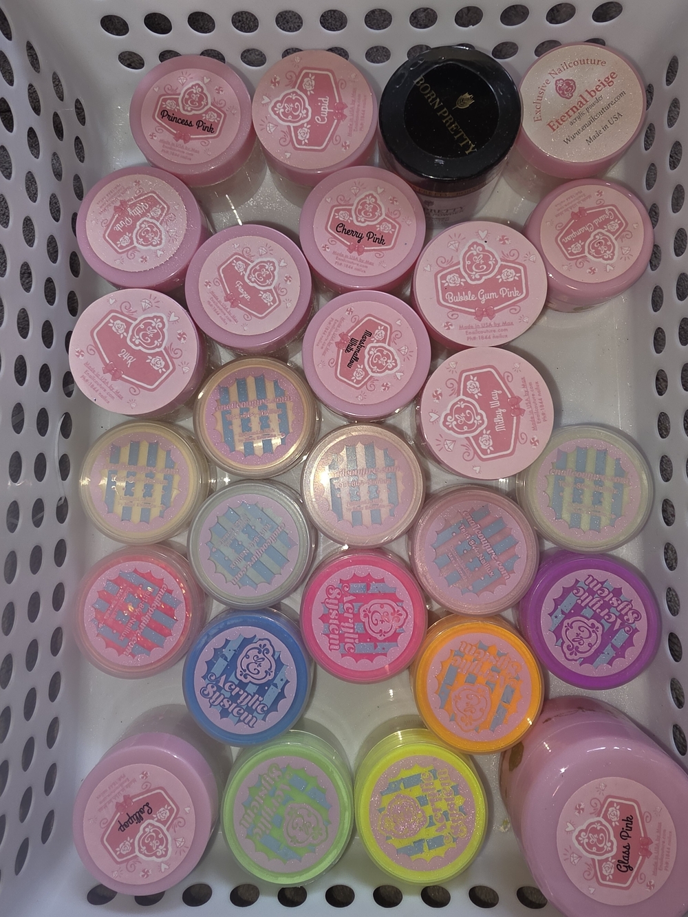 Acrylic Powder For Nails- Assorted Shades - Picture 2 of 2